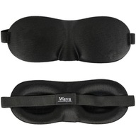 MASKA NA SPANIE WAYA 3D OČNÉ TIENE KOMFORT SPÁNOK MASKA NA SPANIE WAYA 3D OČNÉ TIENE KOMFORT SPÁNOK
