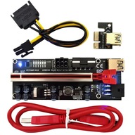 Riser 010S PCI-E 1x-16x USB pre ťažbu kryptomien Riser 010S PCI-E 1x-16x USB pre ťažbu kryptomien