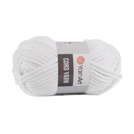 250g bavlnená šnúrka s jadrom CORD, biela 751 250g bavlnená šnúrka s jadrom CORD, biela 751