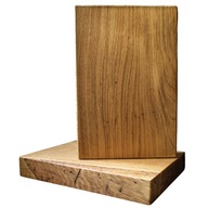 Doska KORNIK BLOK 25*30*4,5 cm na rezanie a servírovanie, masívny dub, HRUBÝ