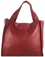 Kožená kabelka Shopper Natural Cherry Leather Kožená kabelka Shopper Natural Cherry Leather
