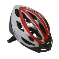 Cyklistická prilba MASTER Force M červeno-biela Cyklistická prilba MASTER Force M červeno-biela