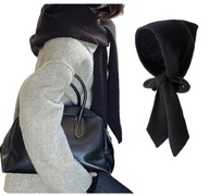 ŠATKA S KAPCIOU DÁMSKA ŠATKA ČIERNA ELEGANTNÁ VIAZANÁ SKVELÁ ŠATKA S KAPCIOU DÁMSKA ŠATKA ČIERNA ELEGANTNÁ VIAZANÁ SKVELÁ