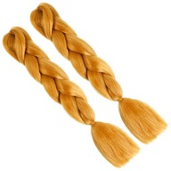 2x syntetické vlasy na vrkoče LONG Gold 2x syntetické vlasy na vrkoče LONG Gold
