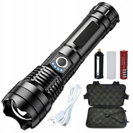 VÝKONNÉ TAKTICKÉ LED VODEODOLNÉ ZOOM USB SVETLO VÝKONNÉ TAKTICKÉ LED VODEODOLNÉ ZOOM USB SVETLO
