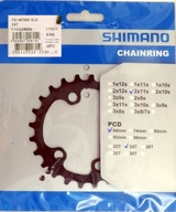 Prevodník Shimano SLX 24T-BB, FC-M7000 24 zubové ozubené koleso Prevodník Shimano SLX 24T-BB, FC-M7000 24 zubové ozubené koleso
