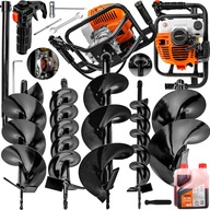 BENZÍNOVÝ VRTÁK RITCH + 4x VRTÁKY BENZÍNOVÝ VRTÁK RITCH + 4x VRTÁKY
