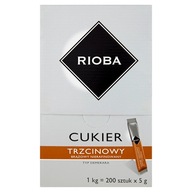 Hnedý trstinový cukor 1 kg (200 x 5 g) vrecúška Hnedý trstinový cukor 1 kg (200 x 5 g) vrecúška
