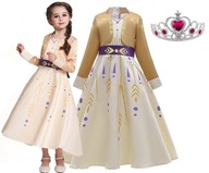 OUTFIT ŠATY ANNA FROZEN 134/140 OUTFIT ŠATY ANNA FROZEN 134/140