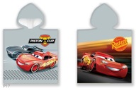 Pončo osuška 50x115 do bazéna Cars, šedá Pončo osuška 50x115 do bazéna Cars, šedá