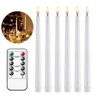 6x LED SVIEČKA S POHYBLIVÝM PLAMEŇOM S DIAĽKOVÝM OVLÁDANÍM 6x LED SVIEČKA S POHYBLIVÝM PLAMEŇOM S DIAĽKOVÝM OVLÁDANÍM