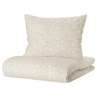 IKEA POSTEĽNE 200x200 TRINDSTARR BÉŽOVÉ KVETY BAVLNA 3-DIELNA SADA IKEA POSTEĽNE 200x200 TRINDSTARR BÉŽOVÉ KVETY BAVLNA 3-DIELNA SADA