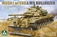 M60A1 s ERA a M9 Buldozér 1:35 Takom 2142