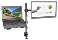 Držiak 2v1 na monitor na notebook a stôl Držiak 2v1 na monitor na notebook a stôl