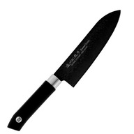 SATAKE Mečiar čierny japonský nôž Santoku 17 cm