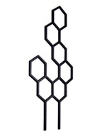 Rastlinná kvetinová podpera, rebrík na pergolu 28 cm