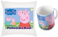 SÚPRAVA HRNÍČKA A VANKÚŠKA PEPPA PIG + MENO SÚPRAVA HRNÍČKA A VANKÚŠKA PEPPA PIG + MENO