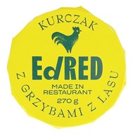 KURACIE S HRÍBAMI v konzerve hotové jedlo 270g KURACIE S HRÍBAMI v konzerve hotové jedlo 270g