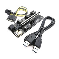 Riser 010S PLUS USB 3.0 PCI-E bager nástupca 009s Riser 010S PLUS USB 3.0 PCI-E bager nástupca 009s