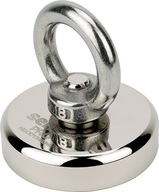 NEODYMIOVÝ MAGNET 80 kg / Ø48 mm, silný držiak N52 v kryte, závit M8 NEODYMIOVÝ MAGNET 80 kg / Ø48 mm, silný držiak N52 v kryte, závit M8