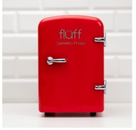 Fluff Cosmetic Chladnička červená