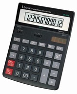 VECTOR DK-206 ČERNÁ KALKULAČKA VÝKLOPNÝ DISPLEJ