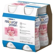 RESOURCE PROTEIN Tekutina s jahodovou príchuťou 4x200ml RESOURCE PROTEIN Tekutina s jahodovou príchuťou 4x200ml