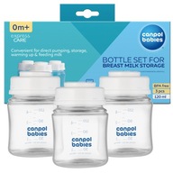 CANPOL SET FĽAŠIEK NA UCHOVÁVANIE MRAZIACEJ POTRAVINY 3x120ml CANPOL SET FĽAŠIEK NA UCHOVÁVANIE MRAZIACEJ POTRAVINY 3x120ml