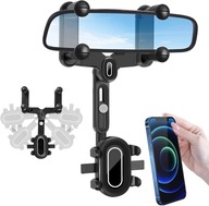 DRŽIAK NA AUTOTELEFÓN AUTOSPÄTNÉ ZRKADLO NASTAVITEĽNÉ 360 DRŽIAK NA AUTOTELEFÓN AUTOSPÄTNÉ ZRKADLO NASTAVITEĽNÉ 360