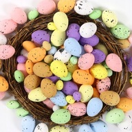 100 ks veľkonočných vajíčok DIY dekorácia 3,8 cm 100 ks veľkonočných vajíčok DIY dekorácia 3,8 cm