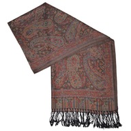 Orientálna šatka pašmínový štýl orient sari etno boho 184 x 72 Orientálna šatka pašmínový štýl orient sari etno boho 184 x 72
