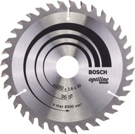 BOSCH KRUHOVÁ PÍLA-H OPTILINE WOOD 180*2,6*30