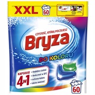 Bryza 4v1 farebné kapsule na pranie, 60 kusov