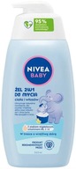 Nivea Baby telový umývací gél pre deti a dojčatá (2 v 1) v pumpičke 500 ml Nivea Baby telový umývací gél pre deti a dojčatá (2 v 1) v pumpičke 500 ml