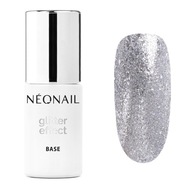 NeoNail Hybrid Glitter Effect Base Silver Twinkle 7,2 ml NeoNail Hybrid Glitter Effect Base Silver Twinkle 7,2 ml