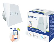 Dotykový vypínač s dvojitým sklom SMART WIFI TUYA Dotykový vypínač s dvojitým sklom SMART WIFI TUYA