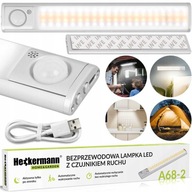 Svietidlo s detektorom pohybu 80LED 22cm Heckermann A68-2 Tricolor Svietidlo s detektorom pohybu 80LED 22cm Heckermann A68-2 Tricolor