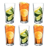 Sada pohárov, 6ks, vysoké poháre na pitie, voda, nápoje, SET 275ml Sada pohárov, 6ks, vysoké poháre na pitie, voda, nápoje, SET 275ml