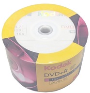 KODAK DVD+R Disky 4,7GB Klasické Balenie 50 ks