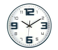 NÁstenné HODINY, okrúhle, čitateľné, 30 cm, TYRKYSOVÉ NÁstenné HODINY, okrúhle, čitateľné, 30 cm, TYRKYSOVÉ