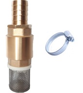 Spätný ventil 1 palec s vodným čerpadlom so sacou hadicou koša