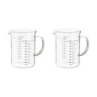 2 ks VARDAGEN Džbán s odmerkou - sklo 1,0 l 2 ks VARDAGEN Džbán s odmerkou - sklo 1,0 l
