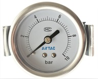 Panelový tlakomer 46 mm G1/8 0-10 BAR Panelový tlakomer 46 mm G1/8 0-10 BAR