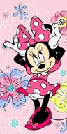 Plážová osuška 70x140 Mini Minnie Mouse bavlna Plážová osuška 70x140 Mini Minnie Mouse bavlna