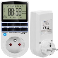 Timer Timer On/Off Digitálny LCD displej Hodiny Timer Timer On/Off Digitálny LCD displej Hodiny