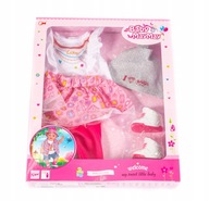 OBLEČENIE PRE BÁBIKU 45 cm, SUKŇA, NOHAVICE, TOPÁNKY OBLEČENIE PRE BÁBIKU 45 cm, SUKŇA, NOHAVICE, TOPÁNKY