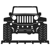 Jeep AUTO OFF-ROAD vešiak na šaty do haly, garáže, dielne Jeep AUTO OFF-ROAD vešiak na šaty do haly, garáže, dielne