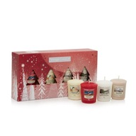 Darčeková sada 4 sviečok Yankee Candle Darčekové jasné svetlá Darčeková sada 4 sviečok Yankee Candle Darčekové jasné svetlá