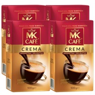 MK Cafe Crema mletá káva 4x500g - Zamatová a jemná