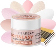 CLARESA BUILDING GEL SOFT&EASY 12g sada MIX FARBY CLARESA BUILDING GEL SOFT&EASY 12g sada MIX FARBY